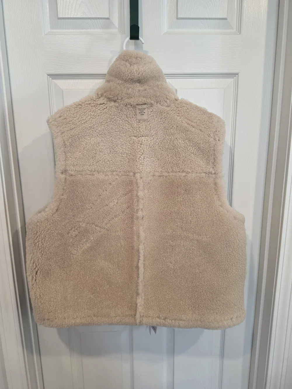 NWT Reversible Coach Brown Leather And Shearling Vest Sizes-M &L